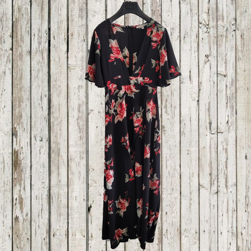La Vie Boheme, Floral Maxi Dress, Size 8